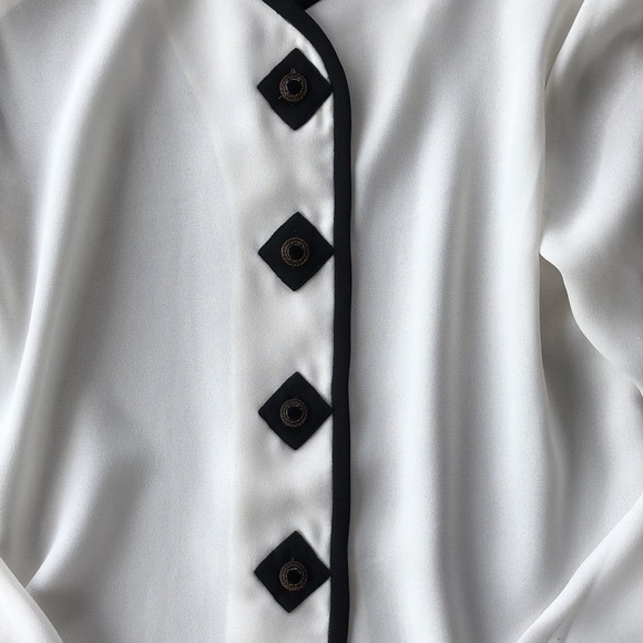 Vintage Alexandria Petites Career Blouse-4 - Picture 2 of 7